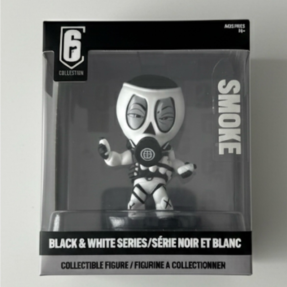 Rainbow Six Siege Chibi Smoke Black And White Series Xtreme Play Ubisoft